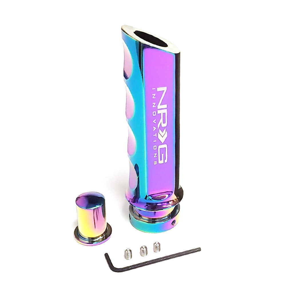 NRG HK-800MC Finger Groove Neochrome Anodized Emergency Hand Brake Handle Grip