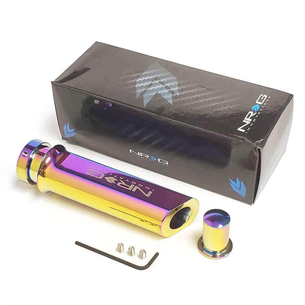 NRG HK-800MC Finger Groove Neochrome Anodized Emergency Hand Brake Handle Grip