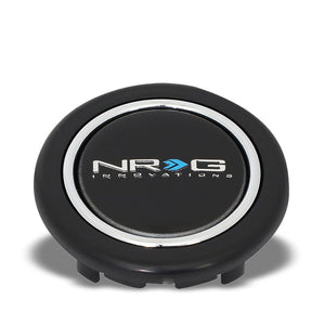 NRG Innovations Glossy Black HT-001 Steering Wheel Horn Button Replacement-Steering Wheels & Accessories-BuildFastCar-BFC-NRG-HT-001