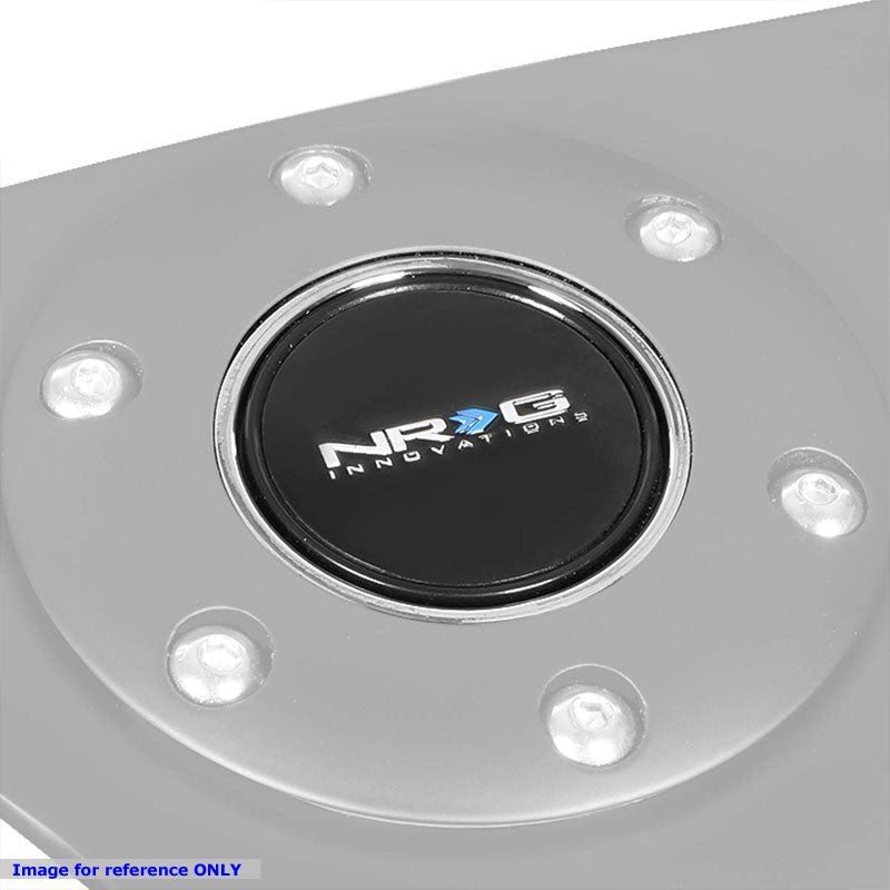 NRG Innovations Glossy Black HT-001 Steering Wheel Horn Button Replacement-Steering Wheels & Accessories-BuildFastCar-BFC-NRG-HT-001