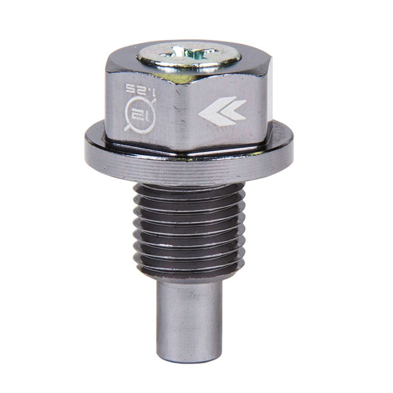 M12 x 1.25 Gun Metal Aluminum 5000 Gauss Magnetic Oil Drain Plug For Infiniti-Performance-BuildFastCar
