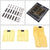 NRG NRG-PDL-100CG Brake/Gas/Clutch Manual MT Race Foot Pedal Plates Cover Set-Pedals & Pads-BuildFastCar