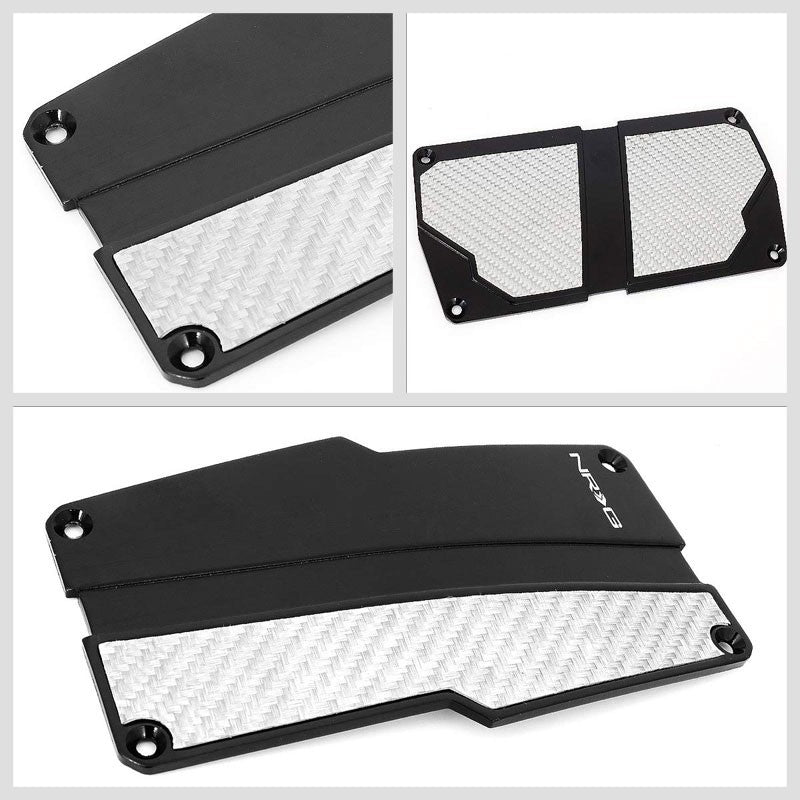 NRG NRG-PDL-150BK Brake/Gas/Clutch Automatic AT Race Foot Pedal Plates Cover Set-Pedals & Pads-BuildFastCar