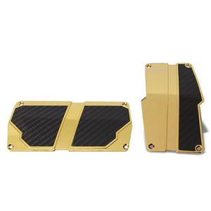 NRG NRG-PDL-150CG Brake/Gas/Clutch Automatic AT Race Foot Pedal Plates Cover Set-Pedals & Pads-BuildFastCar