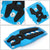 NRG NRG-PDL-200BL Brake/Gas/Clutch Manual MT Race Foot Pedal Plates Cover Set-Pedals & Pads-BuildFastCar