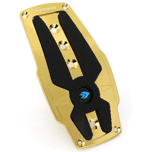 NRG NRG-PDL-200CG Brake/Gas/Clutch Manual MT Race Foot Pedal Plates Cover Set-Pedals & Pads-BuildFastCar