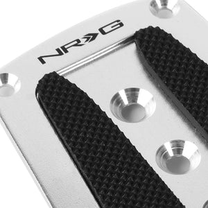 NRG NRG-PDL-200SL Brake/Gas/Clutch Manual MT Race Foot Pedal Plates Cover Set-Pedals & Pads-BuildFastCar