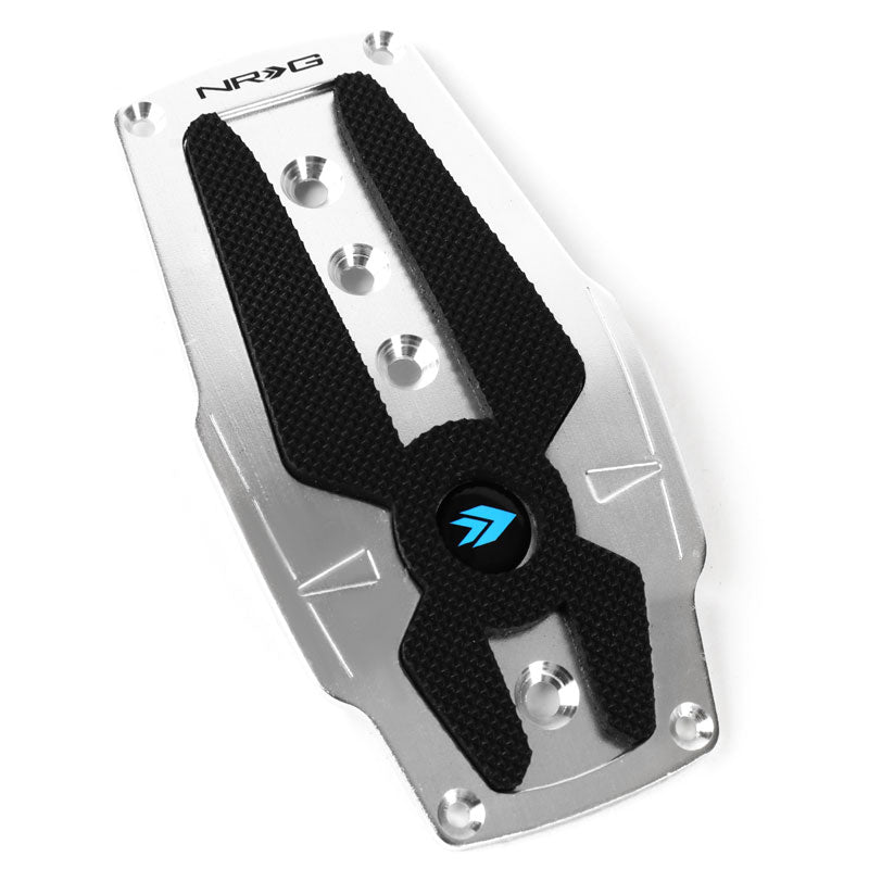 NRG NRG-PDL-200SL Brake/Gas/Clutch Manual MT Race Foot Pedal Plates Cover Set-Pedals & Pads-BuildFastCar