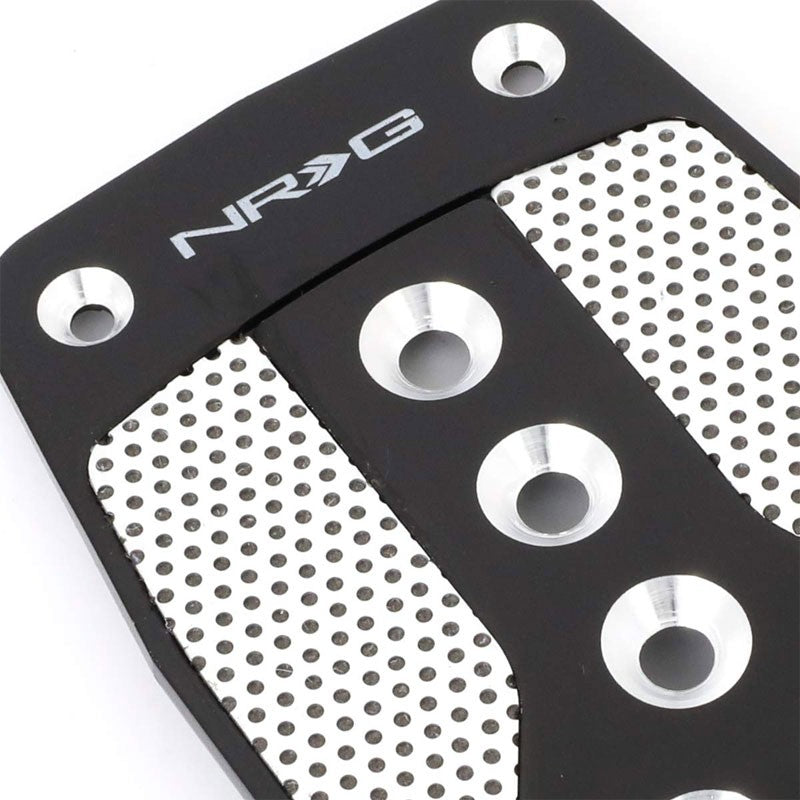 NRG NRG-PDL-400BK Brake/Gas/Clutch Manual MT Race Foot Pedal Plates Cover Set-Pedals & Pads-BuildFastCar