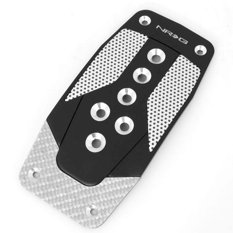 NRG NRG-PDL-400BK Brake/Gas/Clutch Manual MT Race Foot Pedal Plates Cover Set-Pedals & Pads-BuildFastCar
