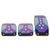 NRG NRG-PDL-400MC Brake/Gas/Clutch Manual MT Race Foot Pedal Plates Cover Set-Pedals & Pads-BuildFastCar