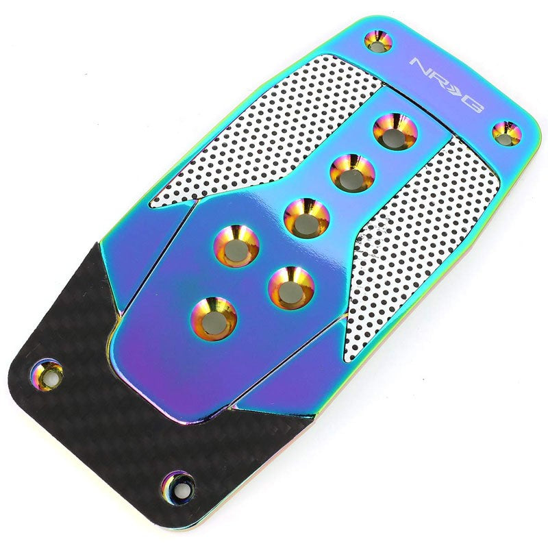 NRG NRG-PDL-400MC Brake/Gas/Clutch Manual MT Race Foot Pedal Plates Cover Set-Pedals & Pads-BuildFastCar
