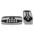NRG NRG-PDL-450BK Brake/Gas Automatic AT Black/SL Carbon Foot Pedal Plates Cover-Pedals & Pads-BuildFastCar