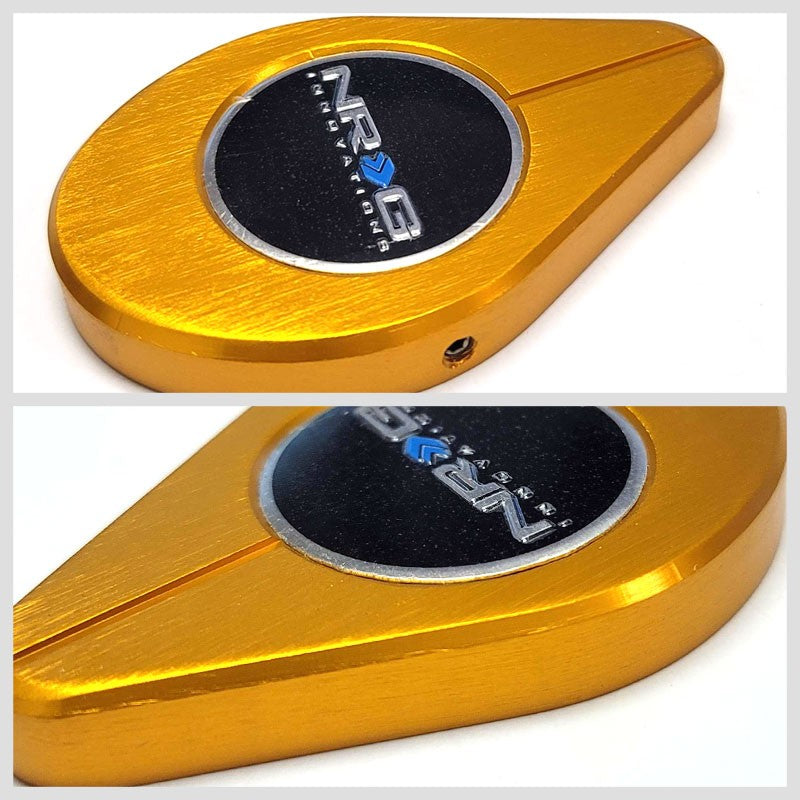 NRG RDC-100RG Aluminum Powdercoated Rose Gold Radiator Cap Cover Decor 1.75"DIA