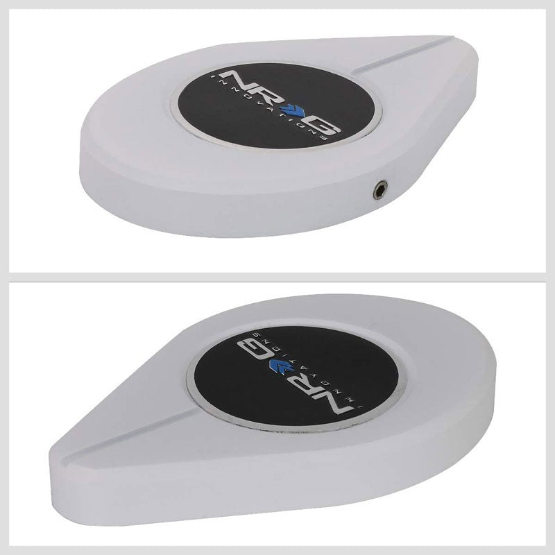NRG Innovations RDC-100WT Aluminum Powdercoated White Radiator Cap Cover Decor