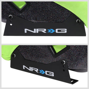 NRG Universal RSC-100MB Mild Steel Black Adjustable Side Mount Seat Bracket