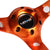 Orange Holes/Stitch/Stripes 350mm 3" Deep RST-016S-OR NRG Steering Wheel+Horn-Interior-BuildFastCar
