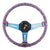 NRG Innovations RST-027GM-PP Universal MATSURI Purple/Neochrome Steering Wheel