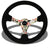 Suede/Quadcolor Floral Spoke 350mm 3" Deep RST-036FL-S NRG Steering Wheel+Horn-Interior-BuildFastCar