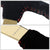 Black Suede/Gold Spoke Vintage 350mm 3" Deep RST-036GD-S NRG Steering Wheel+Horn-Interior-BuildFastCar