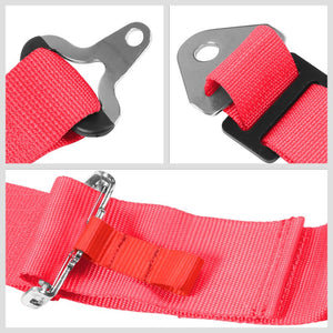 NRG SBH-R6PCPK 5-Point Cam Lock Pink SFI Approved 16.1 Racing Seat Belt Harness-Seats & Components-BuildFastCar