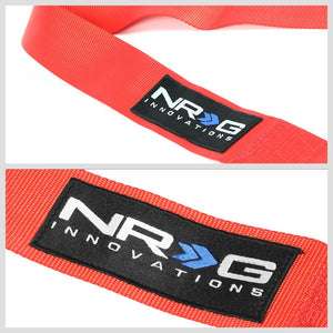 NRG SBH-RS5PCRD 5-Point Cam Lock Red SFI Approved 16.1 Racing Seat Belt Harness-Seats & Components-BuildFastCar