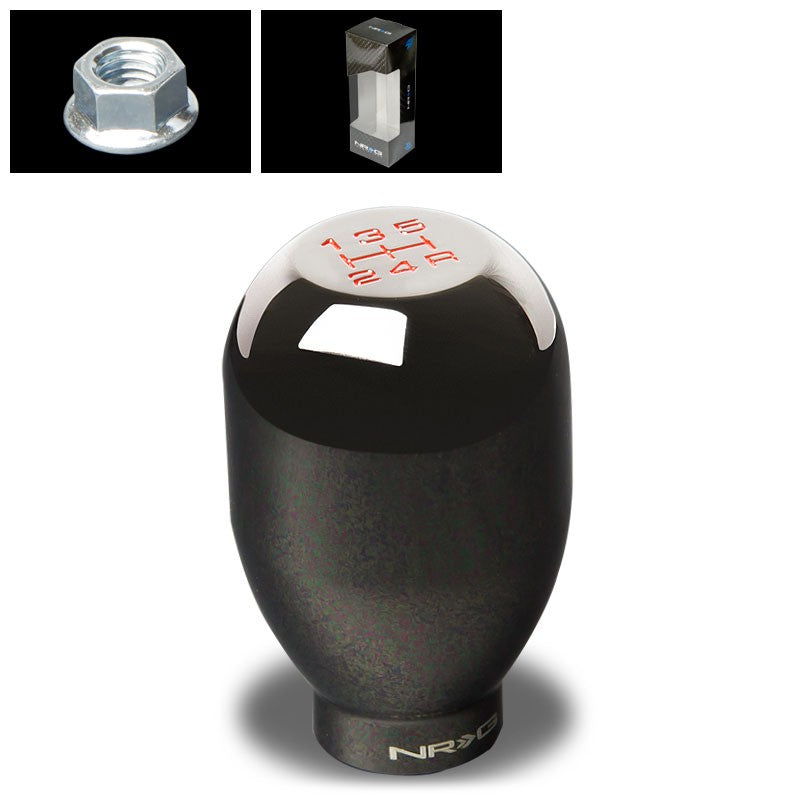 NRG Black Chrome Heavy Weight Manual 10mm x 1.5 SK-100B-CH-2-W Racing Shift Knob-Shifter Components-BuildFastCar