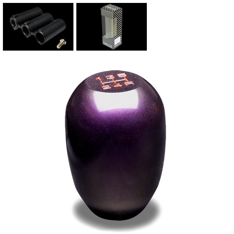 NRG Metallic Purple JDM 5-Speed Manual M8 M10 M12 SK-100GP Racing Shift Knob-Shifter Components-BuildFastCar