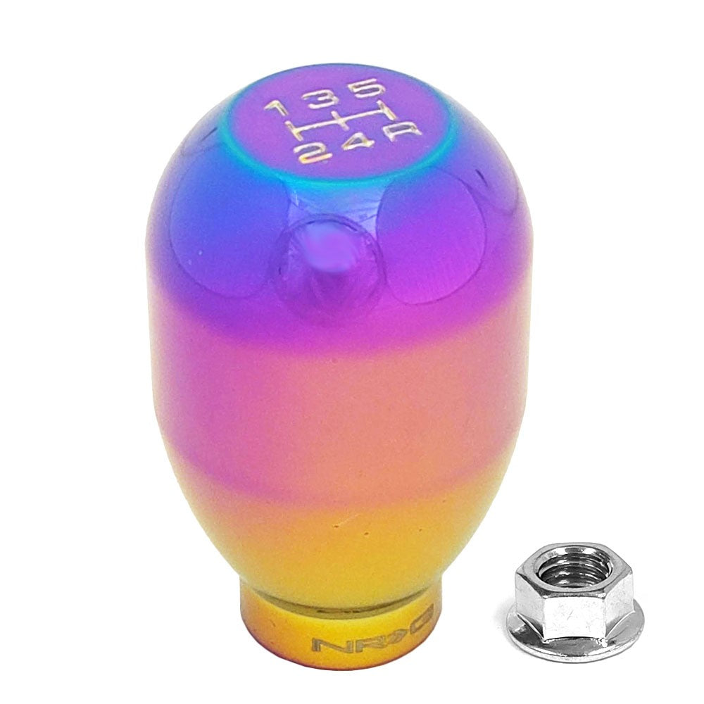 NRG SK-100MC-2-W JDM Heavy Weight Purple M10x1.5 MT 5-Speed Shift Knob SK-100MC-2-W