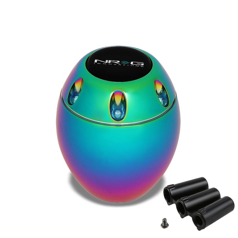 NRG Innovations Neochrome Type-M 57mm M8 M10 M12 SK-150MC Racing Shift Knob-Shifter Components-BuildFastCar