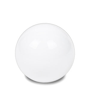 NRG SK-300WH-W White Clear Pattern Ball Style Shift Knob w/M8 M10 M12 Insert