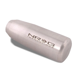 NRG Universal Aluminum/ABS Silver Brushed 3.5" Short Stick Shift Knob NRG-SK-450SL