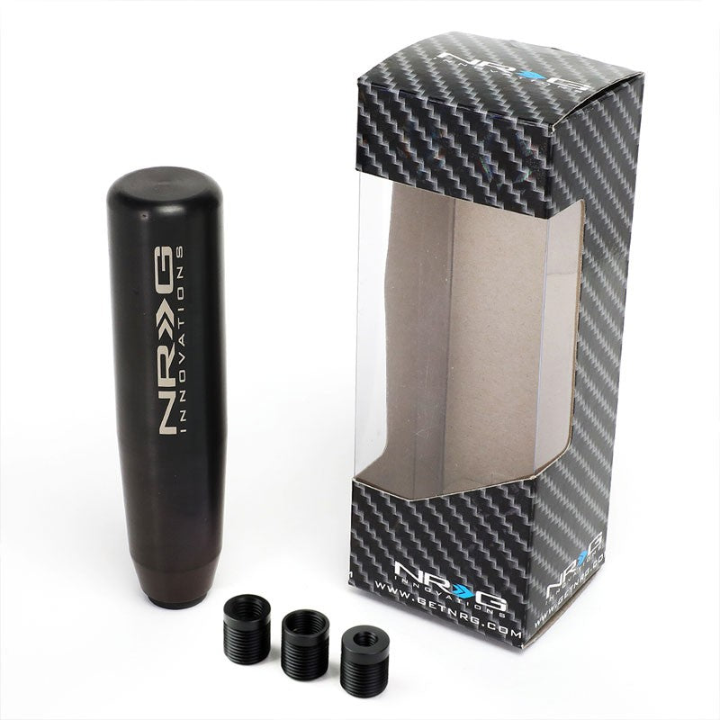 NRG Innovations Black Long Heavy Weight M8 M10 M12 SK-480BC Racing Shift Knob-Shifter Components-BuildFastCar