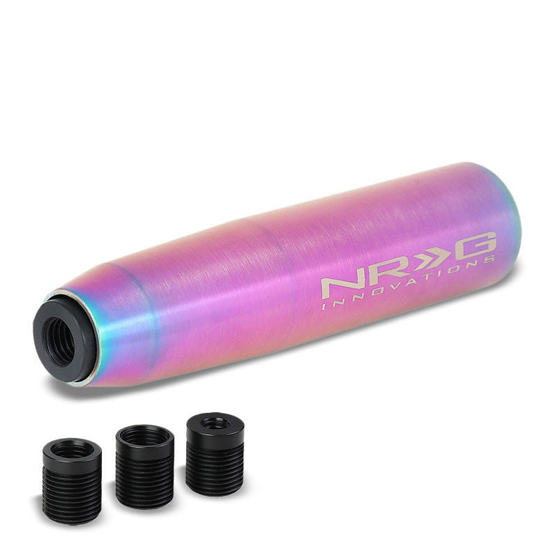 NRG Neochrome Long Stick Heavy Weight M8 M10 M12 SK-480MC Racing Shift Knob-Shifter Components-BuildFastCar