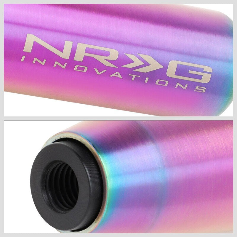 NRG Neochrome Long Stick Heavy Weight M8 M10 M12 SK-480MC Racing Shift Knob-Shifter Components-BuildFastCar