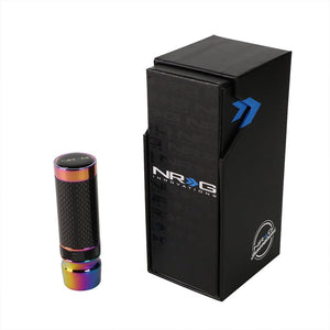 NRG Neochrome Carbon Slimboy Adjust Manual 10mm x 1.25 SK-580BC-MC-1 Shift Knob-Shifter Components-BuildFastCar