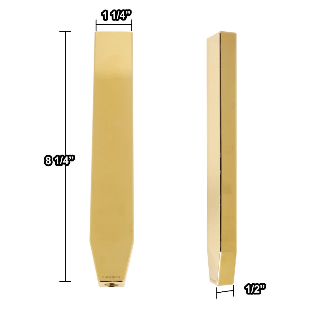 NRG SK-600CG-1015 Aluminum Chrome Gold 8.25" Tall Shift Knob