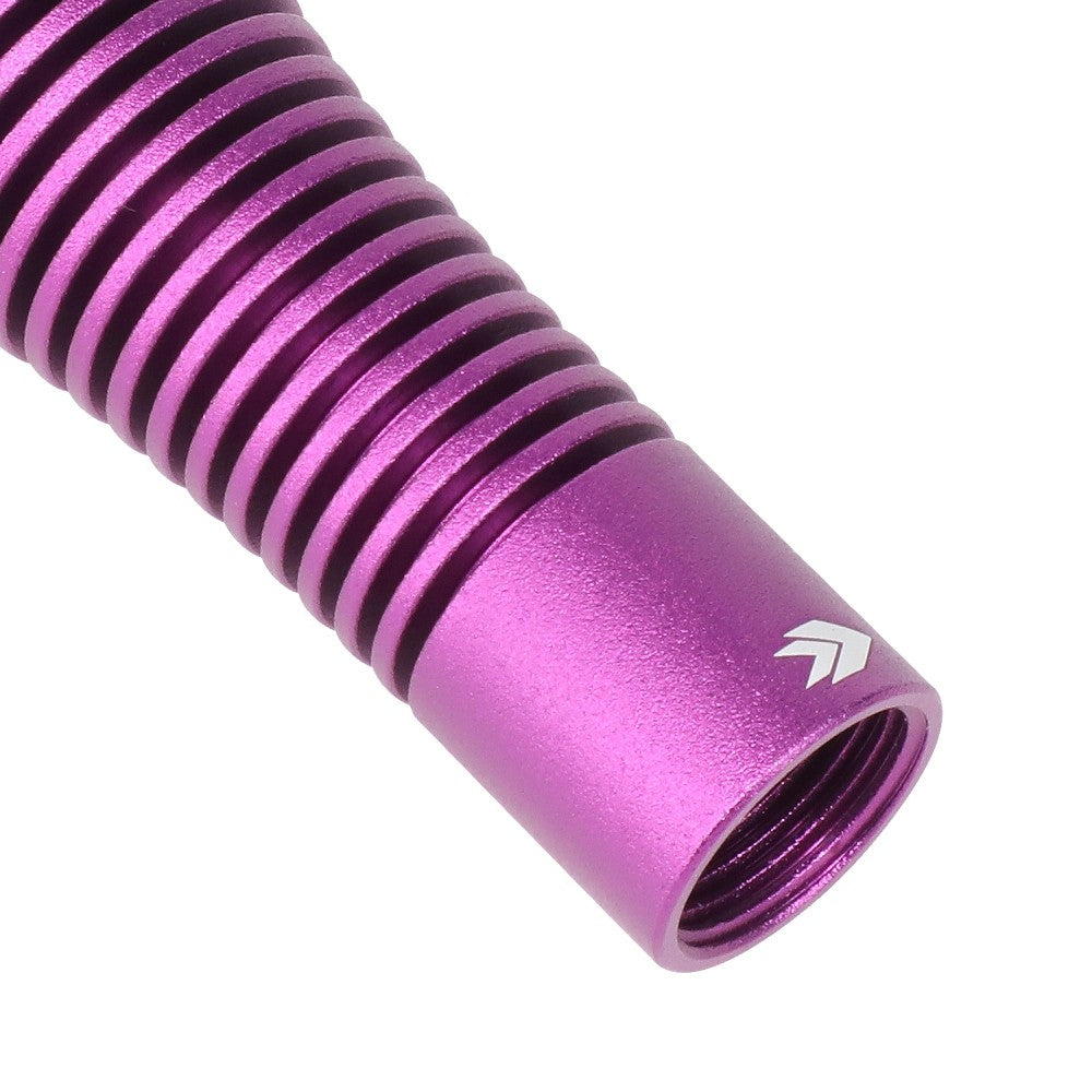 NRG SK-701PP Heatsink Bubble Head Short Manual MT Shift Knob Purple NRG-SK-701PP