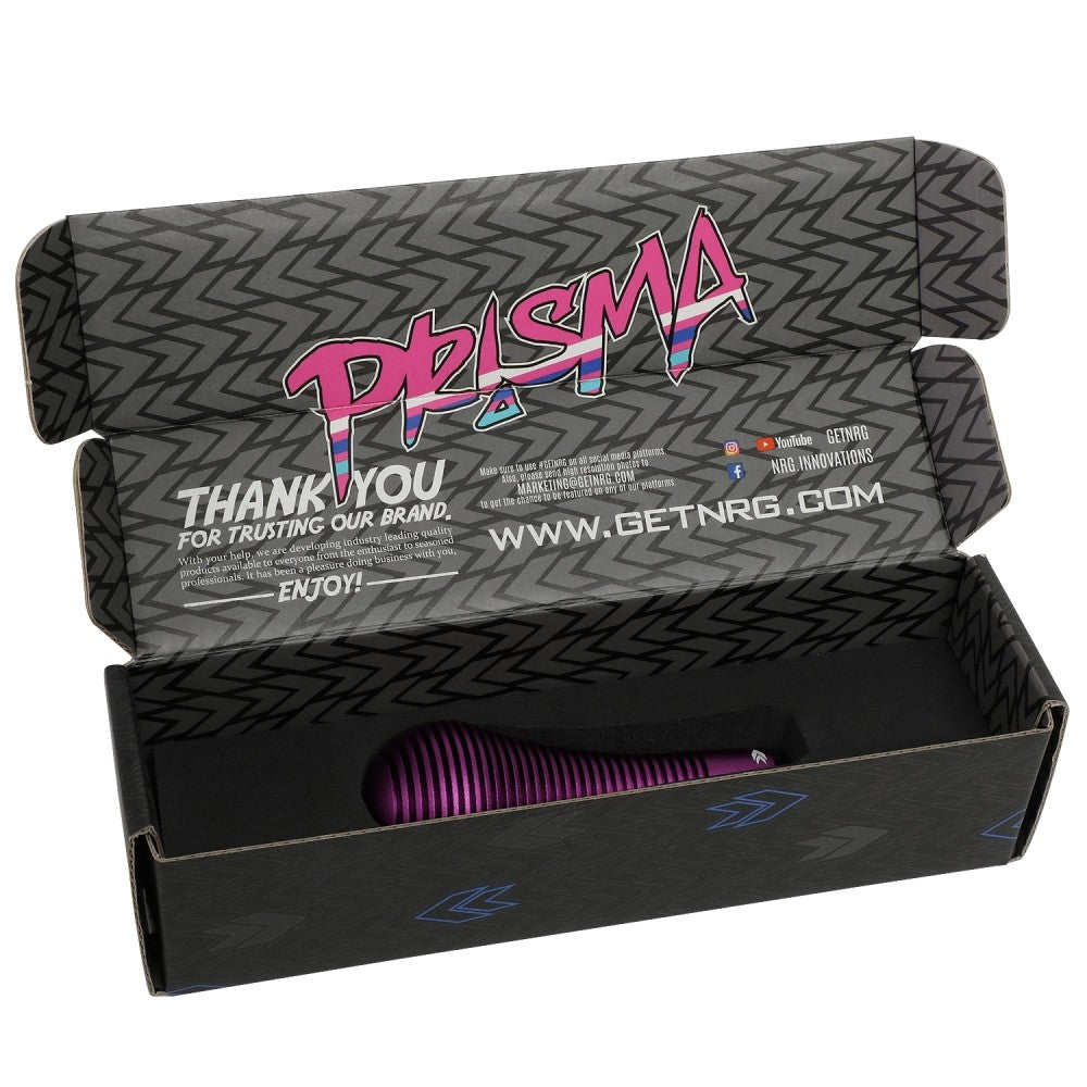 NRG SK-701PP Heatsink Bubble Head Short Manual MT Shift Knob Purple NRG-SK-701PP