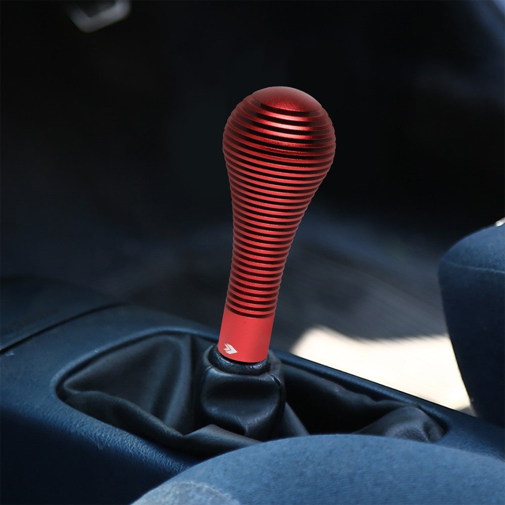 NRG Universal SK-701RD Aluminum Red Anodized Heatsink Bubble Head Short Style Shift Knob