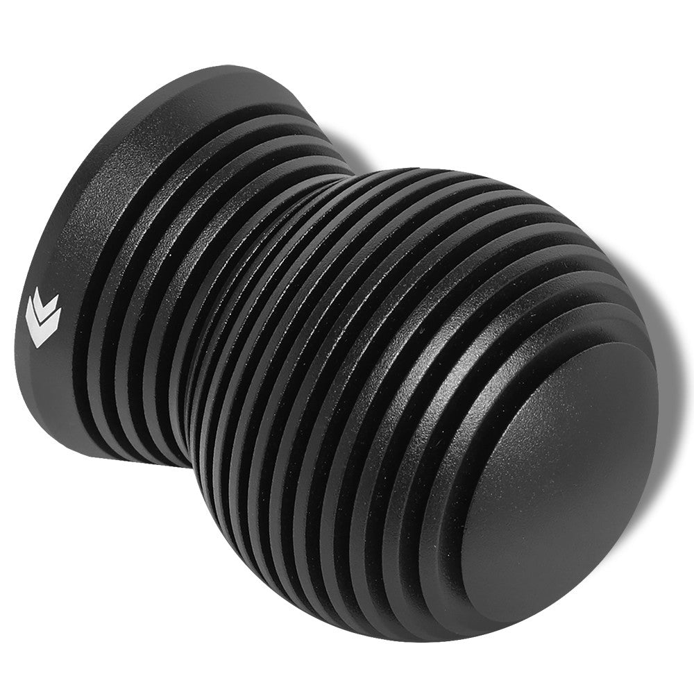 NRG Universal Aluminum Black Anodized Heatsink Style Shift Knob NRG-SK-702BK