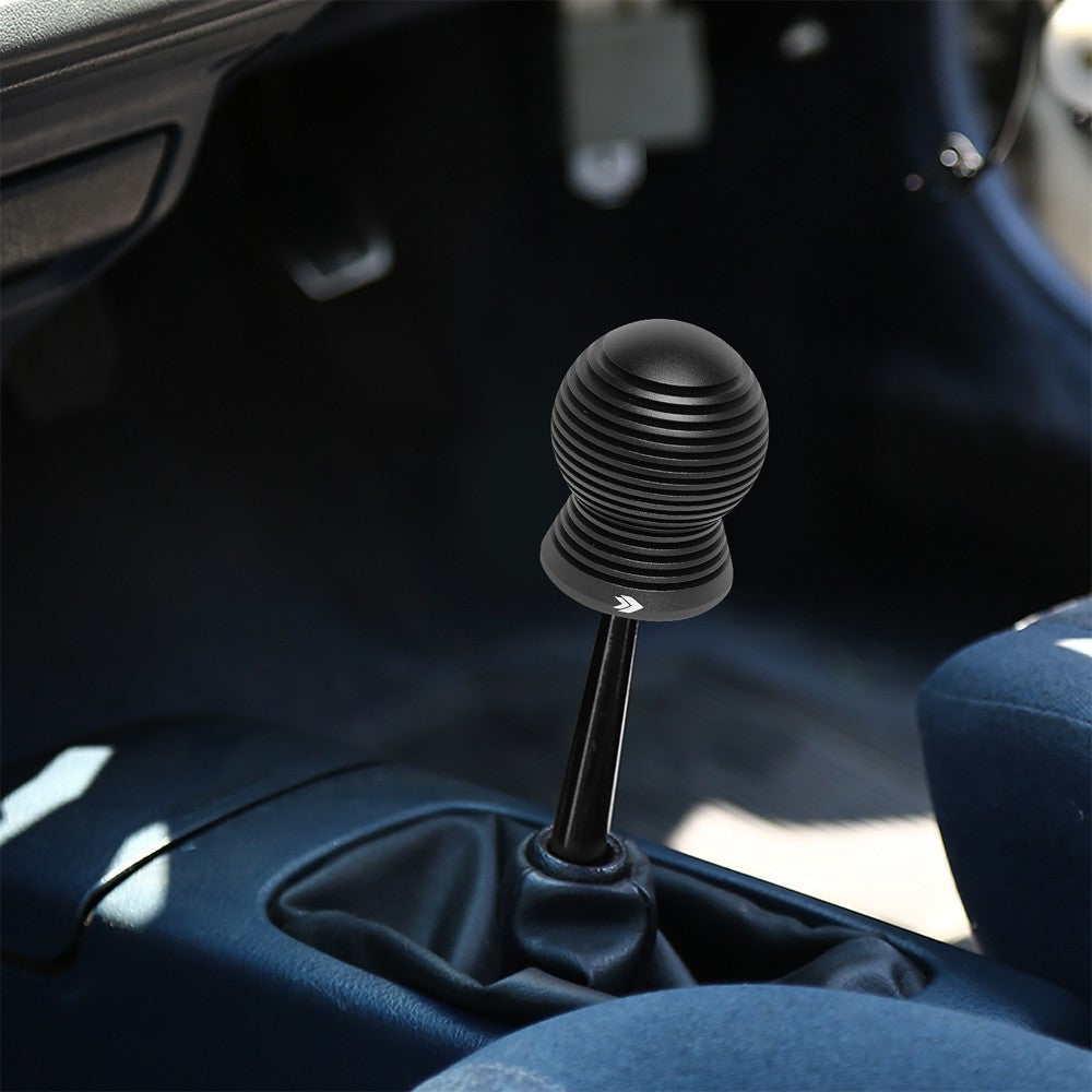 NRG Universal SK-702BK Aluminum Black Anodized Heatsink Spheric Style Shift Knob