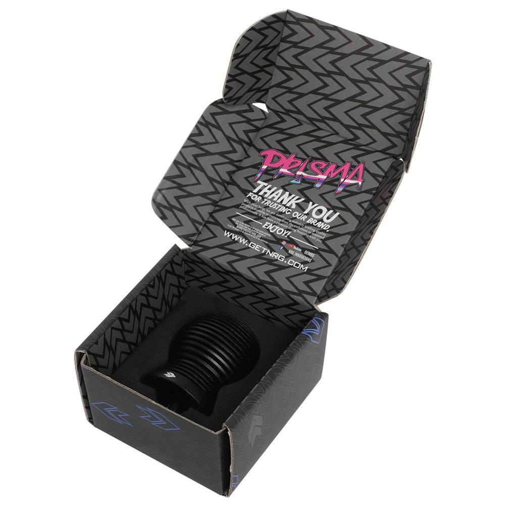 NRG Universal SK-702BK Aluminum Black Anodized Heatsink Spheric Style Shift Knob