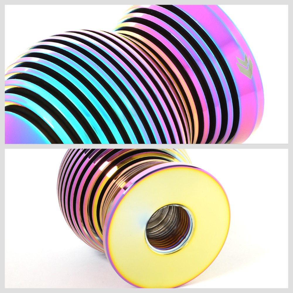 NRG Universal SK-702MC Aluminum Neo Chrome Heatsink Spheric Style Shift Knob
