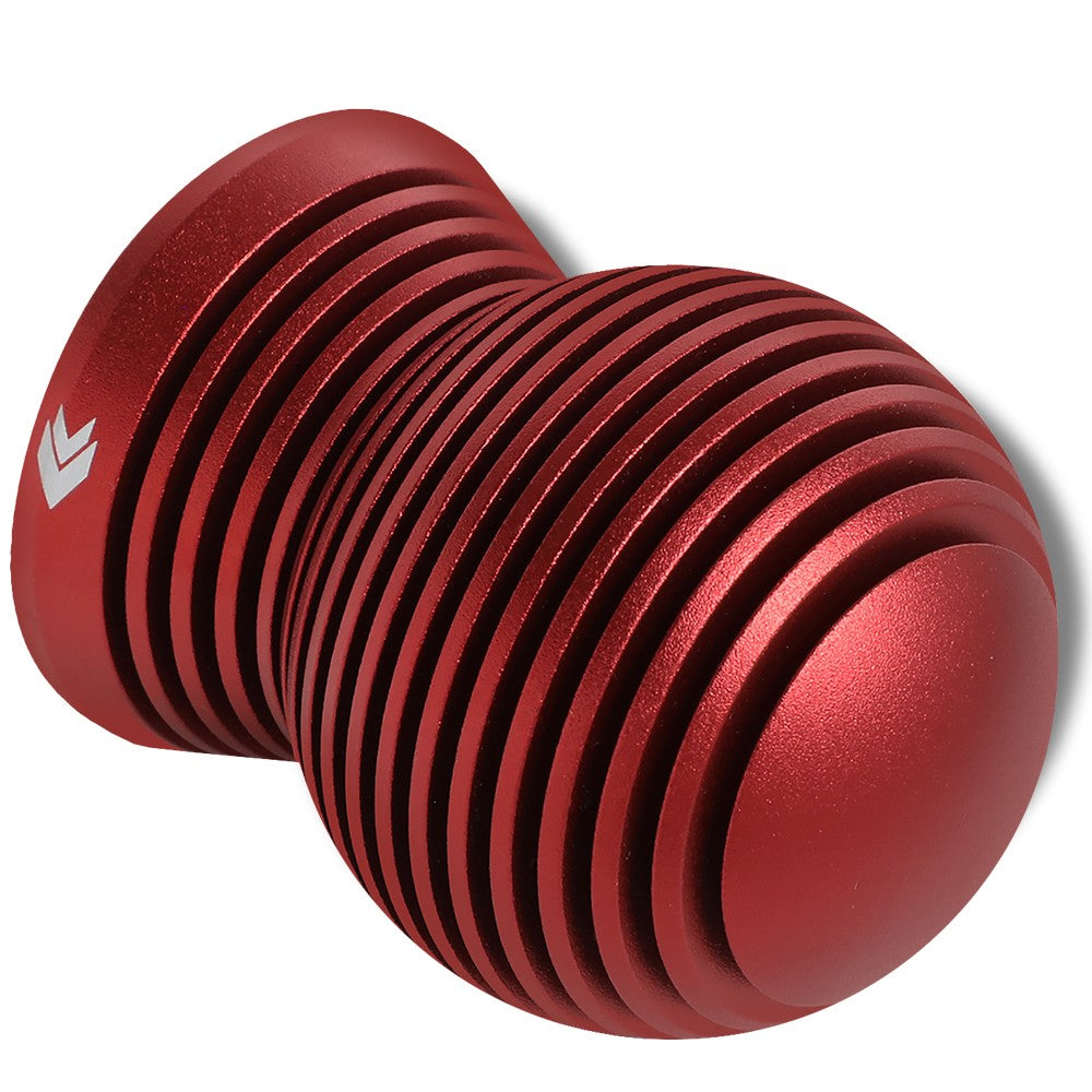 NRG Universal Aluminum Red Heatsink Style Shift Knob Threaded Shifter NRG-SK-702RD