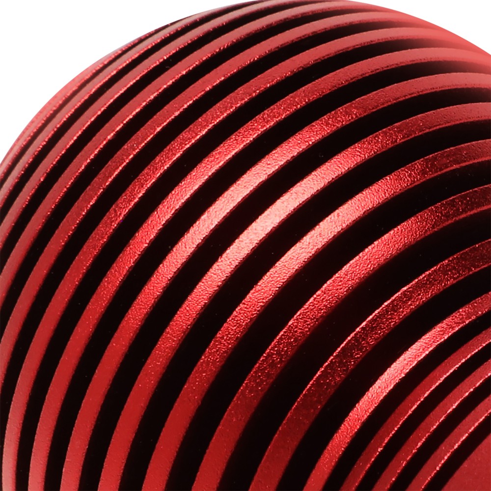 NRG Universal SK-702RD Aluminum Red Anodized Heatsink Spheric Style Shift Knob