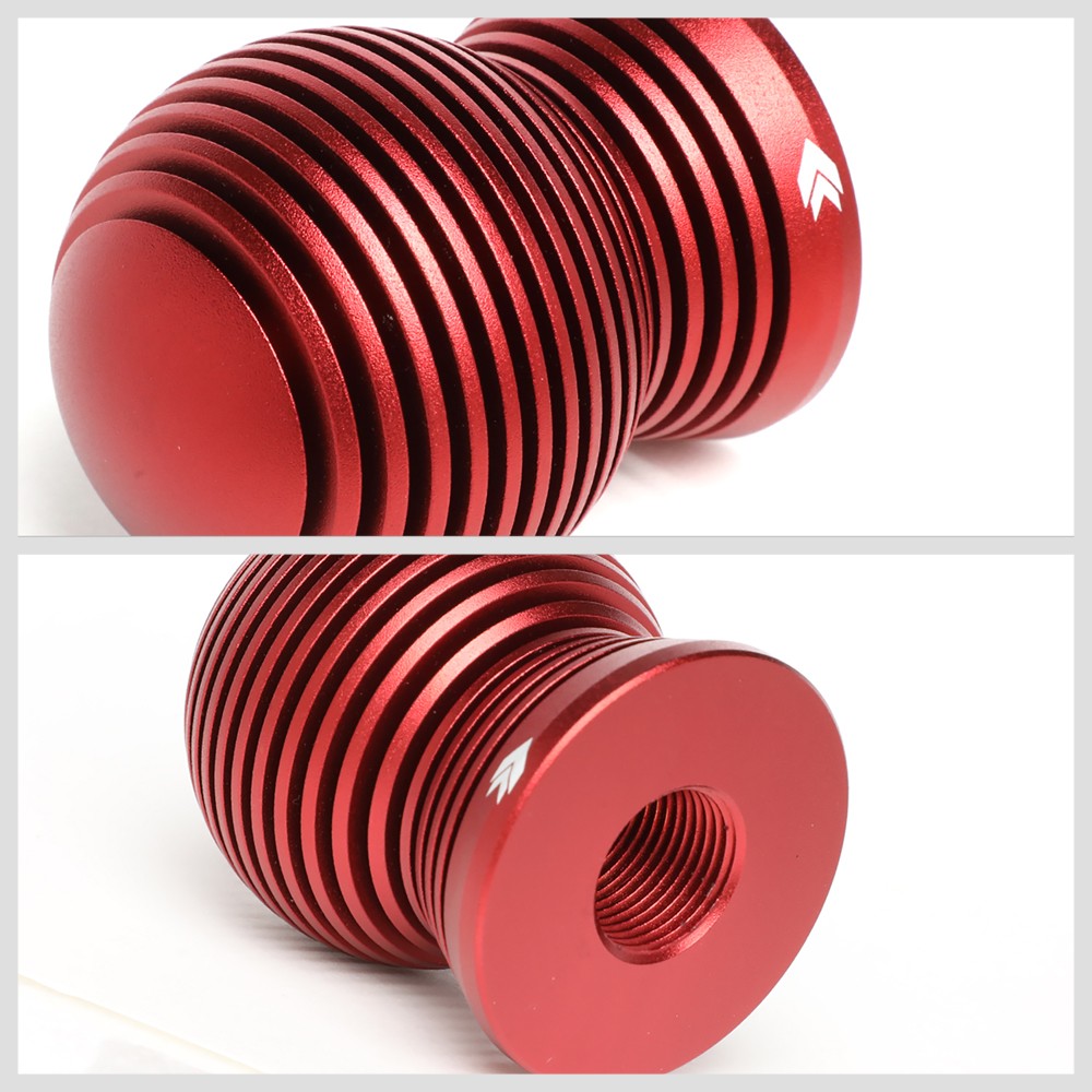 NRG Universal SK-702RD Aluminum Red Anodized Heatsink Spheric Style Shift Knob