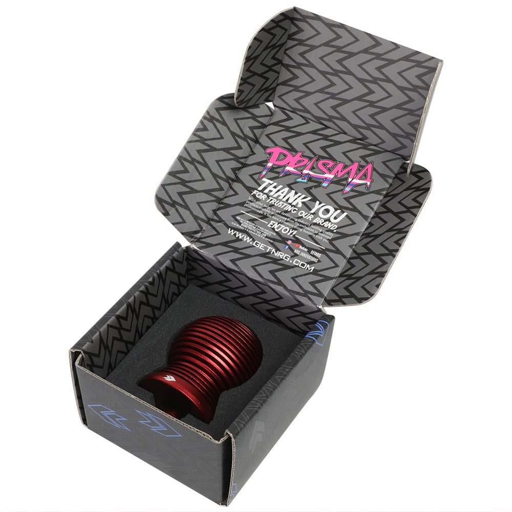 NRG Universal SK-702RD Aluminum Red Anodized Heatsink Spheric Style Shift Knob