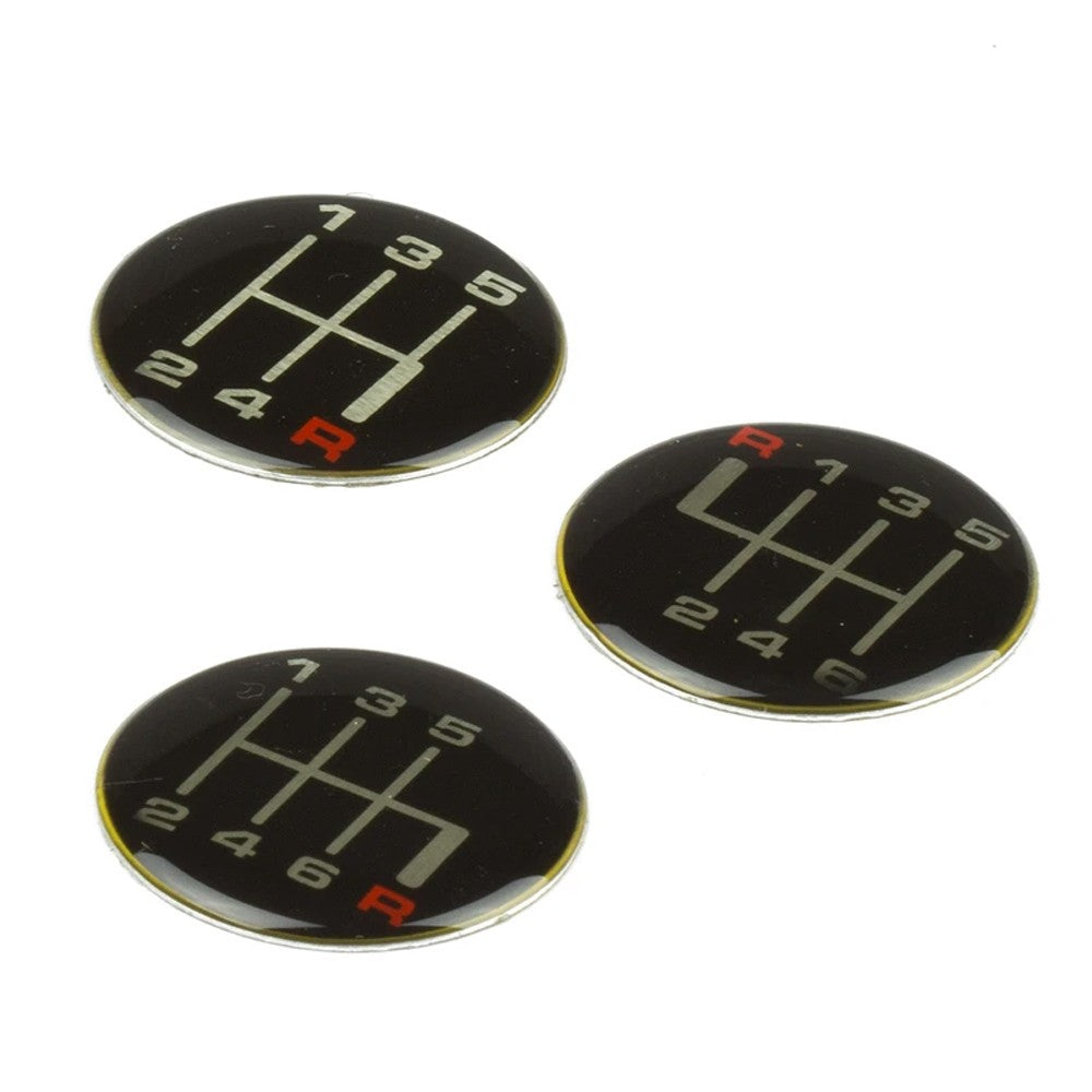 NRG Universal SK-900SL Aluminum Silver/Black Anodized Pear Shift Knob
