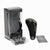 NRG Universal SK-C1000 Carbon fiber/Leather White/Black Evo Style Shift Knob